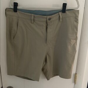 Free Fly Apparel Men's Khaki Flat Front Shorts